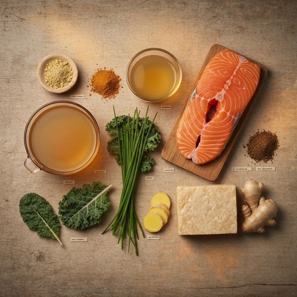 Natural collagen sources arrangement